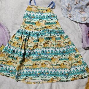 Peach California size 8 children's Disney dress
